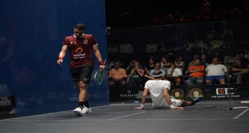 بطولة الجونة للاسكواش.. علي فرج يواجه مصطفى عسل في النهائي.. نوران تتأهل ونور الشربيني تودع